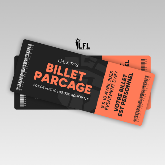 LFL HOLY DAYS 2025 - Billet 2 Jours (Parcage TGS)