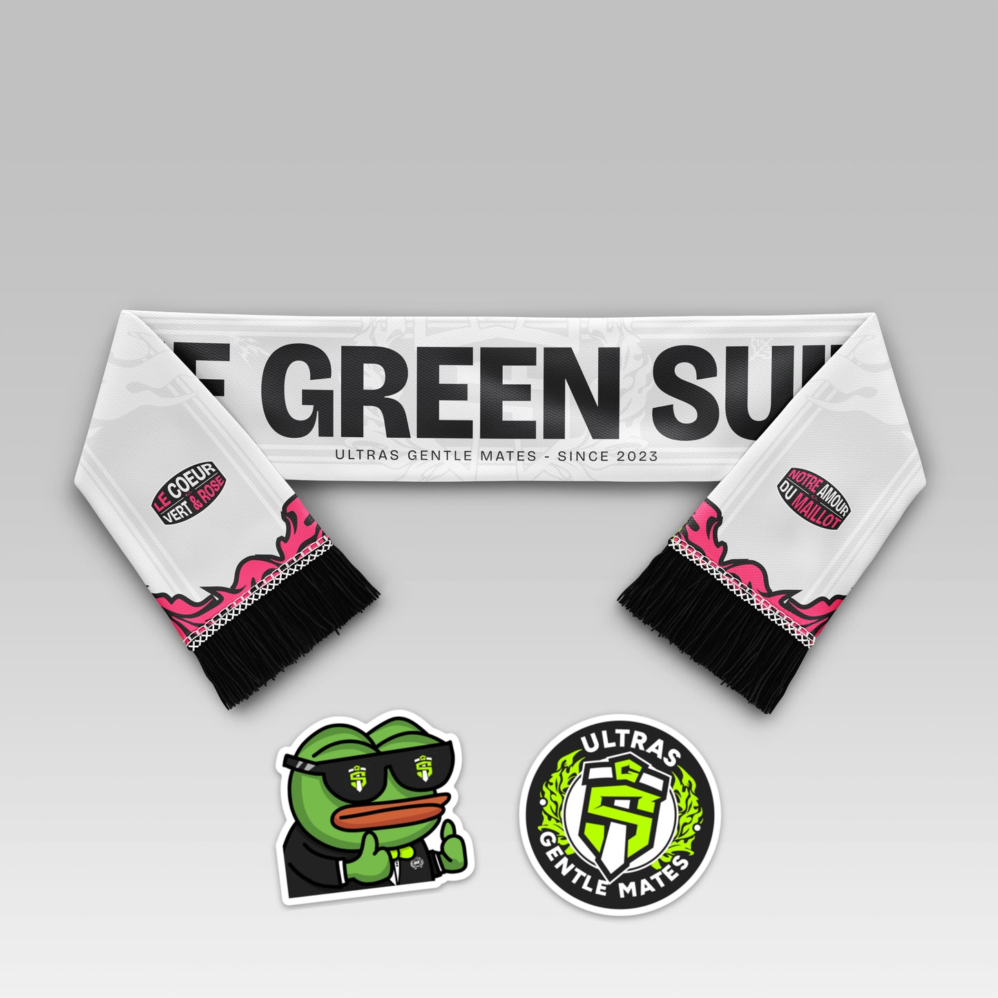 Scarf "The Green Suits" 2025